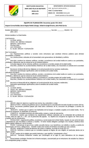 Reconocimiento de la Edad Media