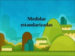 medidas estandarizadas