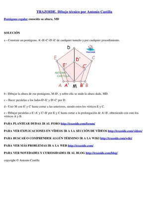 pentagonos ejercicios resueltos