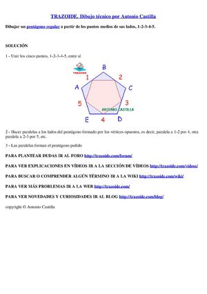 pentagonos ejercicios resueltos