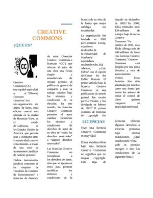 CREATIVE COMMONS