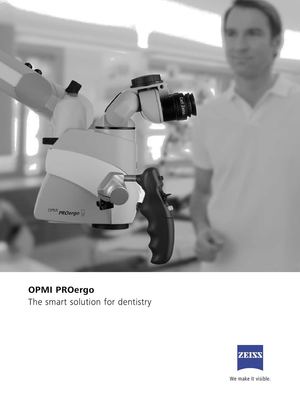 Microscopio Clinico Dental PROERGO CARL ZEISS