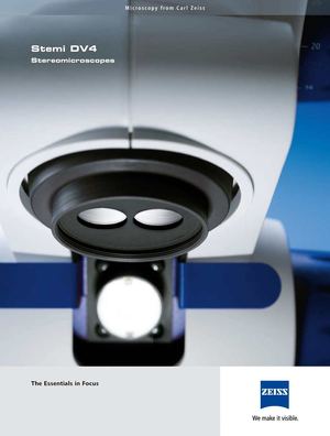 Stereomicroscopio STEMI DV 4