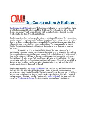 Om Construction & Builder