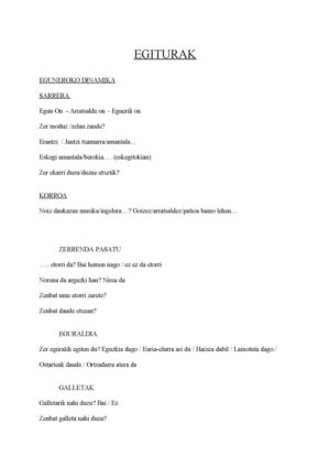 egiturak