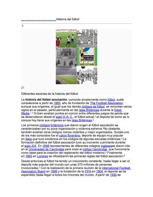 historia del futbol