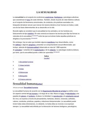 sexualidad