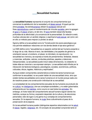 SEXUALIDAD