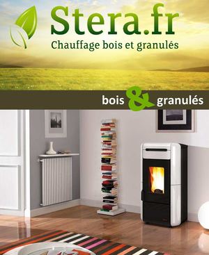 Stera, poêle à bois et à granulés