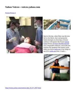 Yahoo Voices - voices.yahoo.com