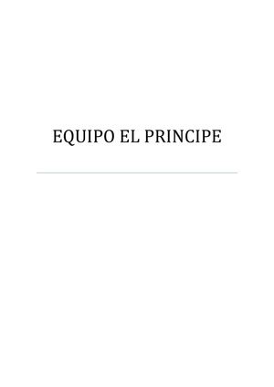 EQUIPO EL PRINCIPE