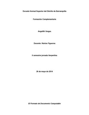 Formato de Documento Computarizado CDF