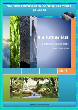 revista sobre la creación de DIOS