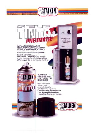 Ricarica bombolette spray