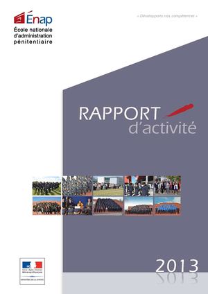 Enap - rapport d'activité 2013