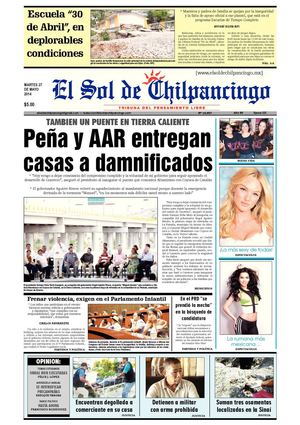 El Sol de Chilpancingo 27 Mayo 2014