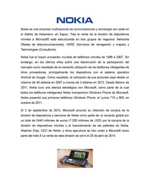 la historia de nokia