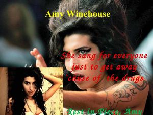 The presentation about Emy Winehouse