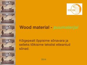 Tislerite erialase inglise keele lõputööd.