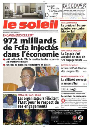 Edition du 28 - 29 Mai 2014