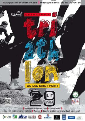 15ème Triathlon du lac Saint Point