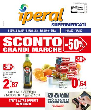 Volantino Iperal Super 29mag-11giu 