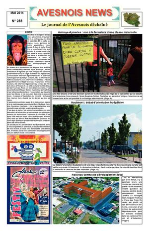AVESNOIS NEWS N° 258
