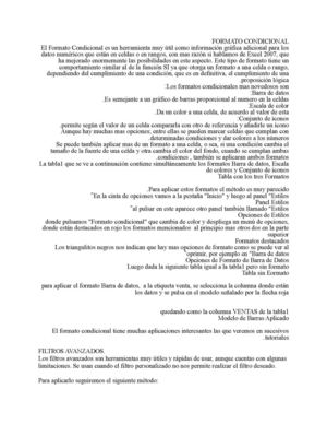 formato condicional