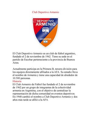 Deportivo Armenio