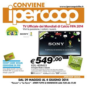 Volantino Coop Sicilia 29mag-4giu 