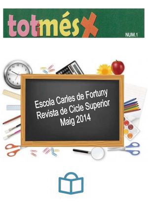 REVISTA DE CICLE SUPERIOR "TOT I MÉS"