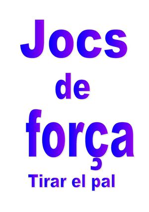 jocs de força