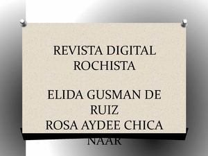 Revista Rochista