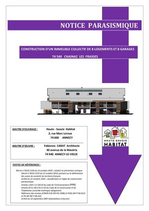 NOTICE  PARASISMIQUE     AT-2