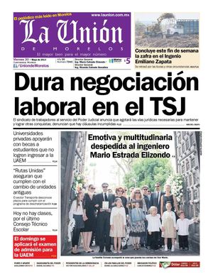 La Unión de Morelos 30 Mayo 2014