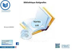 TEXTES LUS