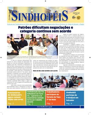 JORNAL SINDHOTÉIS MAIO 2014