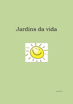 Conto - Jardins da vida