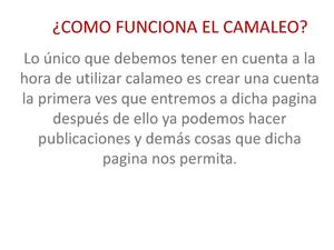 COMO FUNCIONA CALAMEO