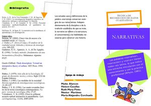 narrativas