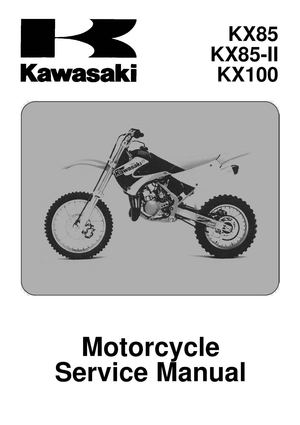 2001 2010 Kawasaki kx85100 Service repair Manual.pdf