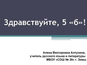 Презентация к теме: "Омонимы". Русский язык. 5 класс