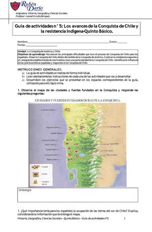 5° Básico-Historia-guía 5