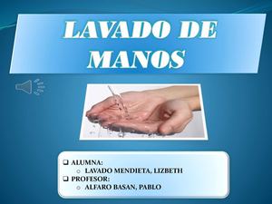 Lavado de manos