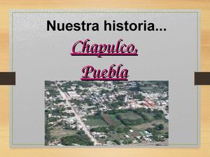Chapulco, Puebla