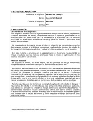 temario de estudio del trabajo 1