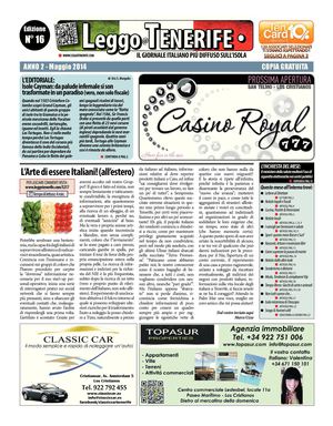 LeggoTenerife Maggio