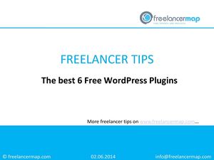 The best 6 Free WordPress Plugins