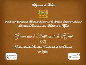 zoom sur artisanat de Tiznit