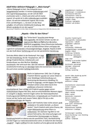 Napola - Elite für den Führer - der Text